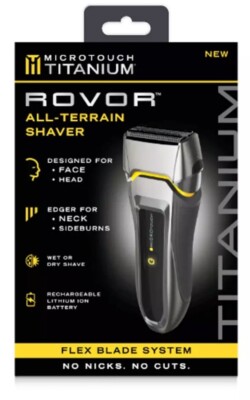 New Microtouch Titanium Rovor All-Terrain Shaver
