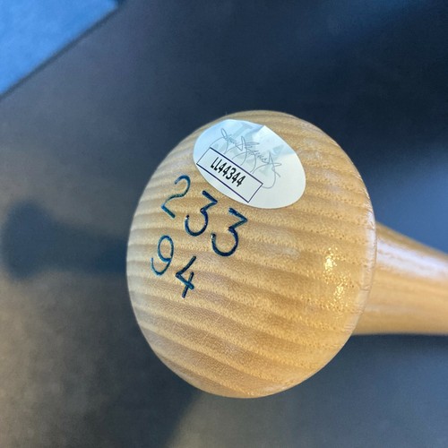 Maurice Samuel Mo Vaughn Full Name Signed Boston red Sox Cooperstown Bat JSA COA - Picture 6 of 7