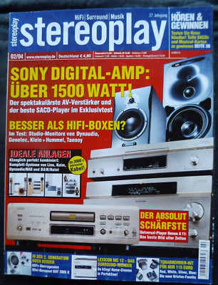STEREOPLAY 2/04,TANNOY 15 DTM 2,DYNAUDIO ACOUSTICS AIR 15,K+H O 500C,LEXICON 12