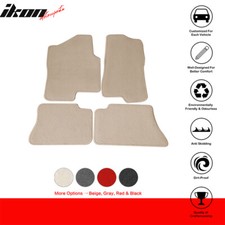 Fits 99-06 Chevrolet Silverado 1500 Crew Cab Floor Mats Front Rear 4pc - Nylon