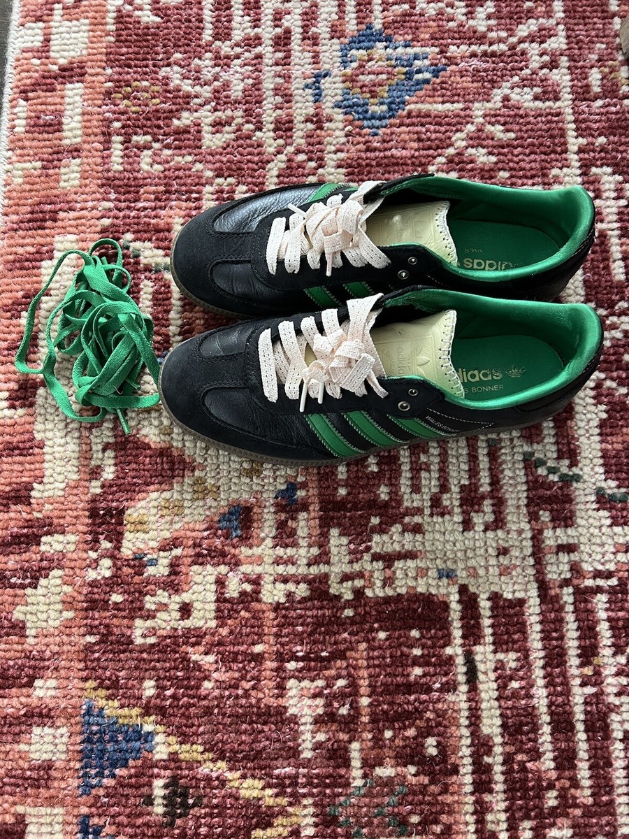 Size 8.5 - adidas Samba x Wales Bonner Black Green 2021 | eBay