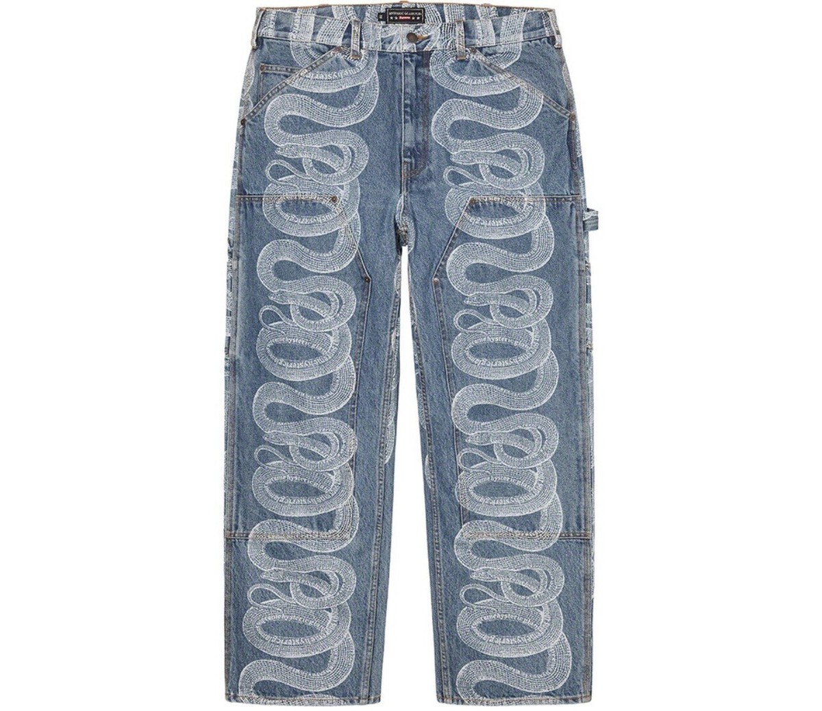 Supreme X HYSTERIC GLAMOUR Double Knee Denim Painter Pants Supreme X HYSTERIC GLAMOUR Double Knee Denim Painter Pants