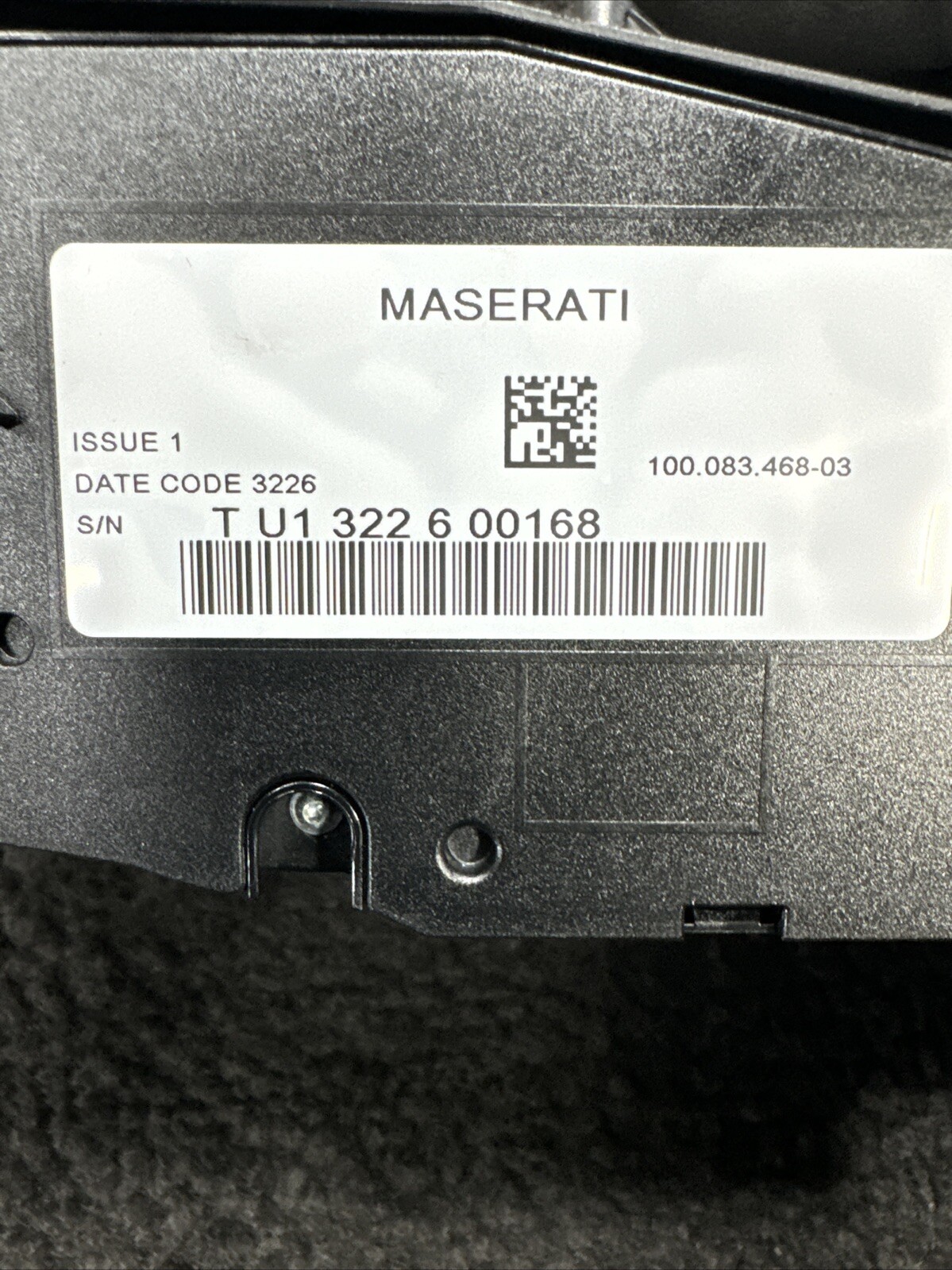 2017 Maserati Ghibli Automatic Gear Shifter Assembly OEM