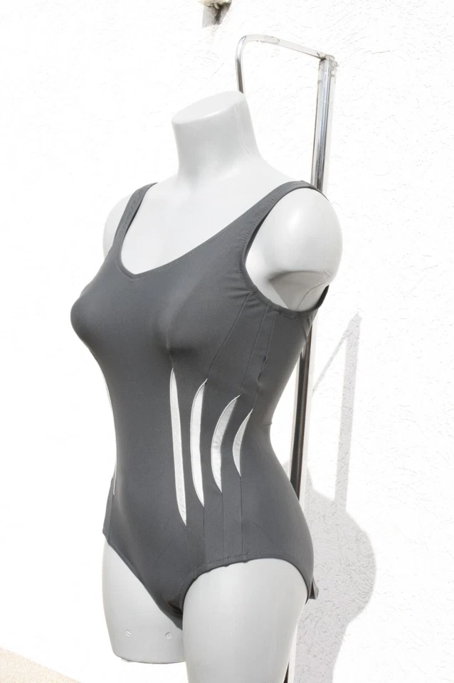 NEU 2023/24 C&A Badeanzug (380427) Einteiler Rückenfrei breite Träger SEXY in 38 - Bild 4 von 4