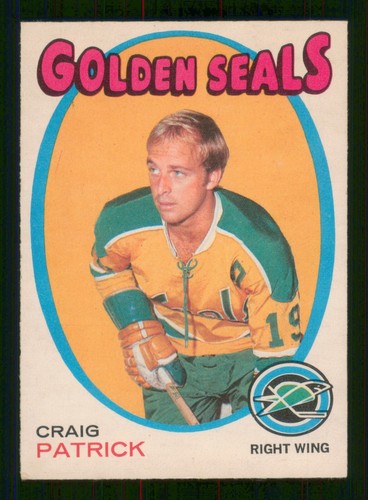 CRAIG PATRICK RC 1971-72 O-PEE-CHEE 1971-72 NO 184 EX+ 46573