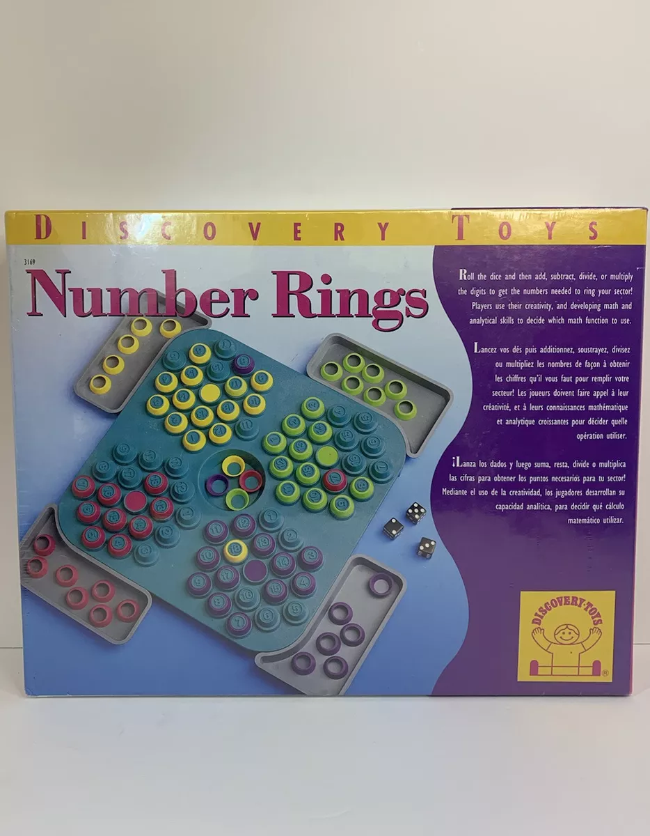 NEW Discovery Toys Number Rings Learning Game Educational