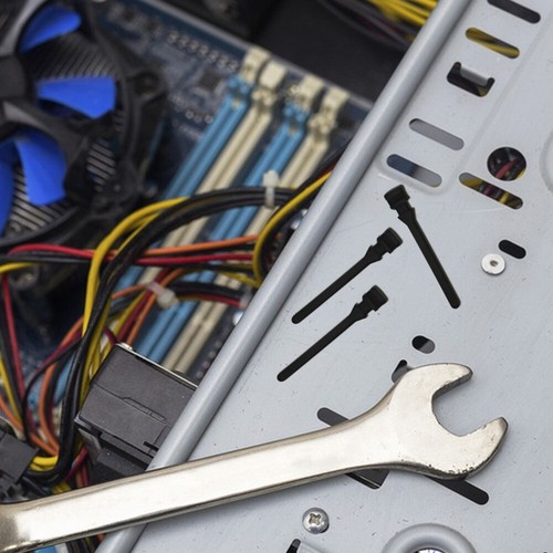 50 Stück Lüfter Stoßdämpfende Gummianägel Gehäuseschraube Computer Kühlschrauben - Bild 8 von 12