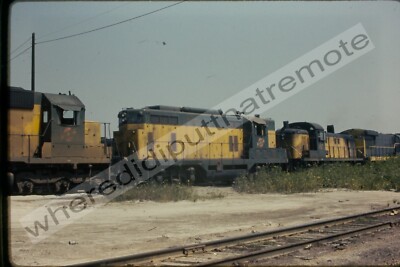 Original Slide Chicago & Northwestern CNW 1657 EMD GP7 Proviso ILL 8-25-69 (YC) 