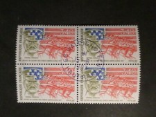 FRANCE 1987, BLOC timbres 2477, oblitéré 1° JOUR, GENERAL PERSHING