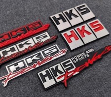 3d Metal Hks Power Sports Car Trunk Tailgate Rear Emblem Badge Decal Sticker Jdm