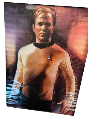 Star Trek Captain Kirk by Drew Original Poster 1991 27X40