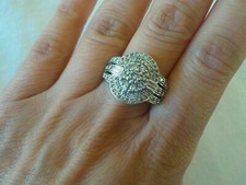 1Ct White Round Cut CZ Women's Engagement Wedding Ring Solid 925 Sterling Silver