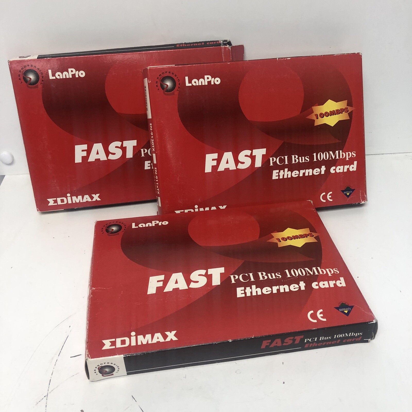 Lot of 3 EDIMAX EN-9120TX Card Type Network Interface Card NIC Type | eBay