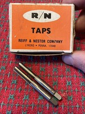 NEW 1/4-20 Taps Bottom H3 Reiff & Nestor Made in USA ๐บ๐ธ 2pc