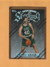 Dino Radja Boston Celtics 1996-97 Finest Refractor #18 Split Croatia 2F