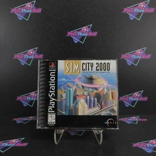 SimCity 2000 PS1 PlayStation 1 + Reg Card - Complete CIB