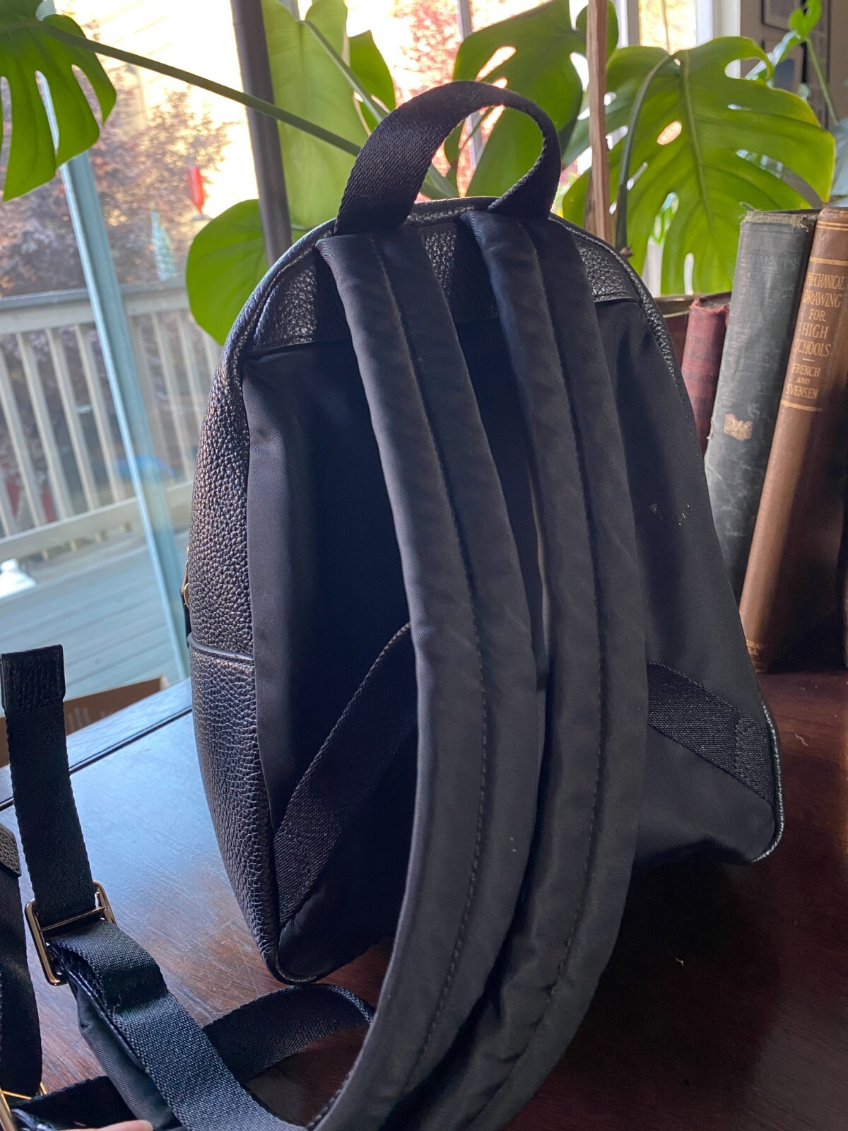 Black Small Coach Backpack - image 10