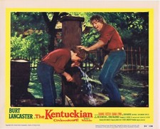 THE KENTUCKIAN Original US Lobby Card 7 Burt Lancaster Diana Lynn Walter Matthau