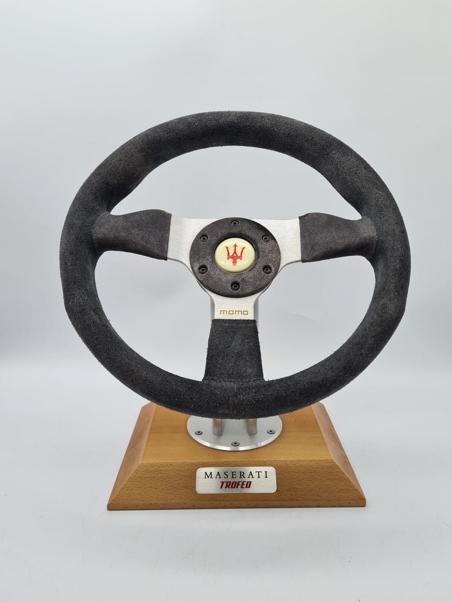 Trophy race Maserati Trofeo Momo steering world Champion no