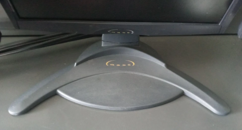 Mass Multimedia C17 Monitors with cables and A/C adapters and Stand Ready to... - Image 2 of 4