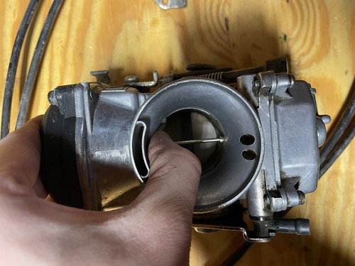 2005 Kawasaki Klr 650 Keihin Cvx Carburetor With Throttle And Cables - Picture 4 of 10