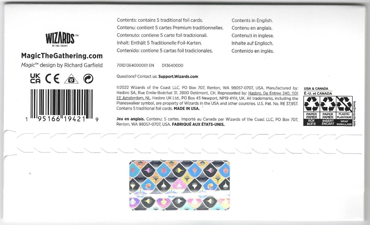 マジック：ザ・ギャザリング Finally! Left-Handed Magic Cards foil MTG Secret Lair Finally! Left-Handed Magic Cards [SEALED FOIL