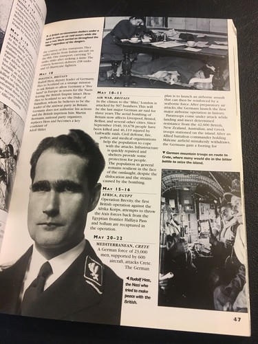 World War II Day By Day Anthony Shaw MBI w/Pictures Through Out Book - Picture 12 of 12