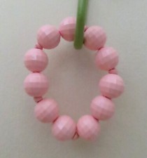 Gymboree Lot of 3 Multiple Lines 2 Pink Bracelets w Bow