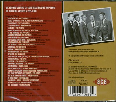 Various - Dootone Doo Wop Vol.2 (CD) - Vocal Groups/Doo Wop