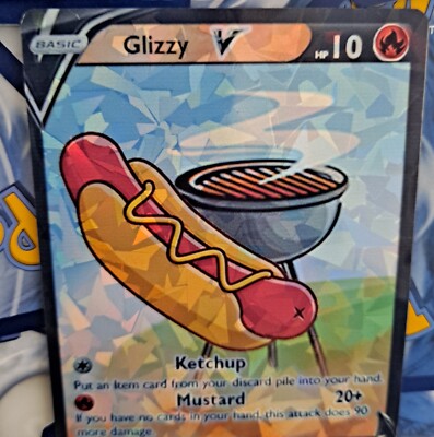 hot dog pokemon card Magic The Gathering - Unfinity - Ancestral Hot Dog Minotaur main image 0
