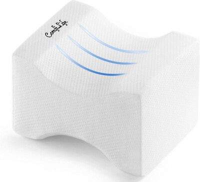 ComfiLife KP-22 Orthopedic Memory Foam Knee Pillow for Pain Relief