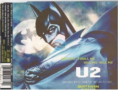 U2 Hold Me Thrill Me Kiss Me Kill Me CD MAXI Batman Ost Theme