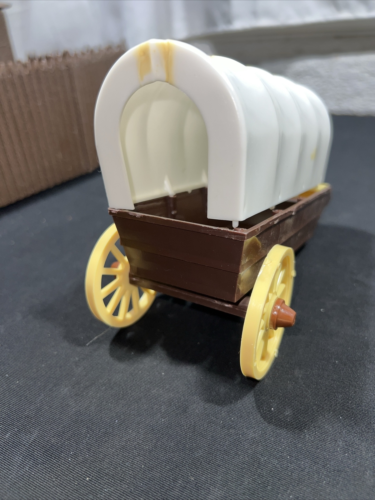 REL RECAST 54 MM OLD WEST HORSE & WAGON REISSUE