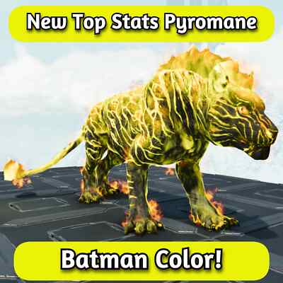 ARK Survival Ascended Batman Pyromane (Pyro) TOP STATS - PVE Official