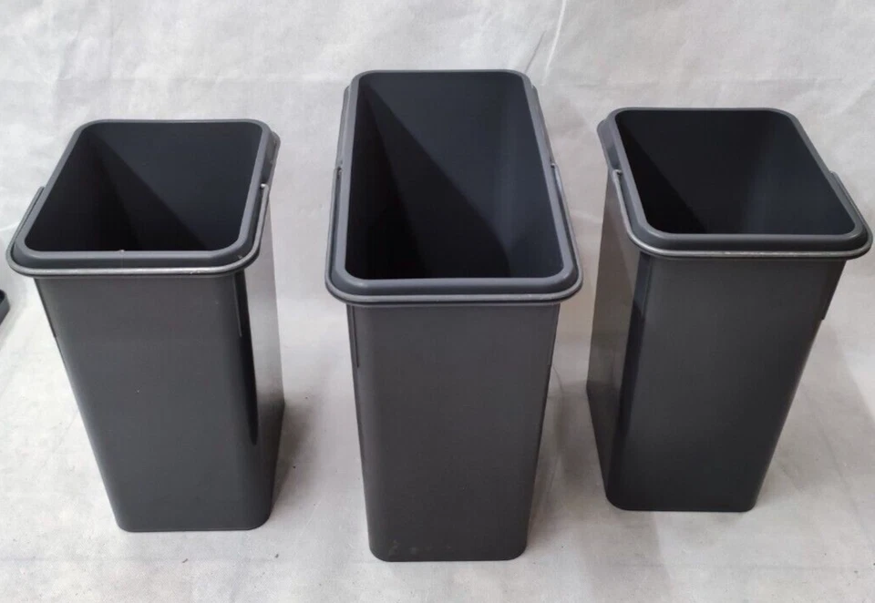 BLANCO Eck Abfallsystem Blancoselect Trigon Einbau Abfalleimer 511717 Grau - Bild 4 von 4