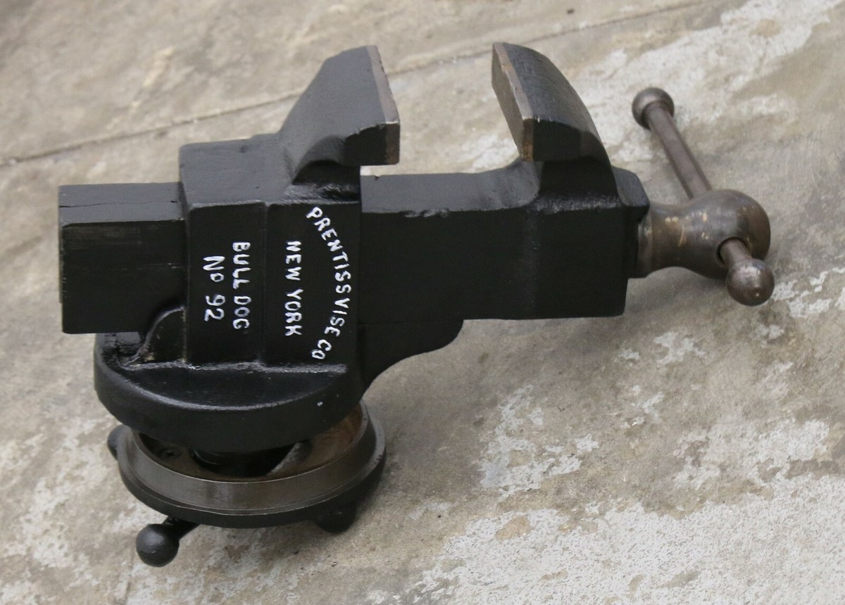 Prentiss Bulldog No 92 Swivel Base 4