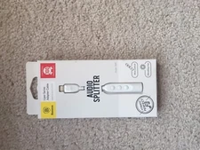 *NEW* Baseus B45 Audio Splitter to 3.5mm Adapter Cable Wire Control for iPhone