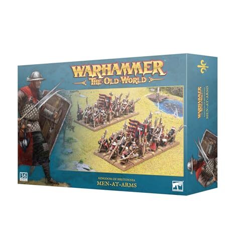 ミリタリー Warhammer old world Bretonnia army Warhammer The Old World Kingdom of Bretonnia Men-at-Arms