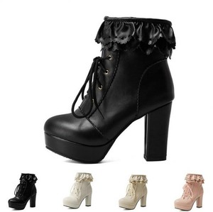 women's round toe ankle boots