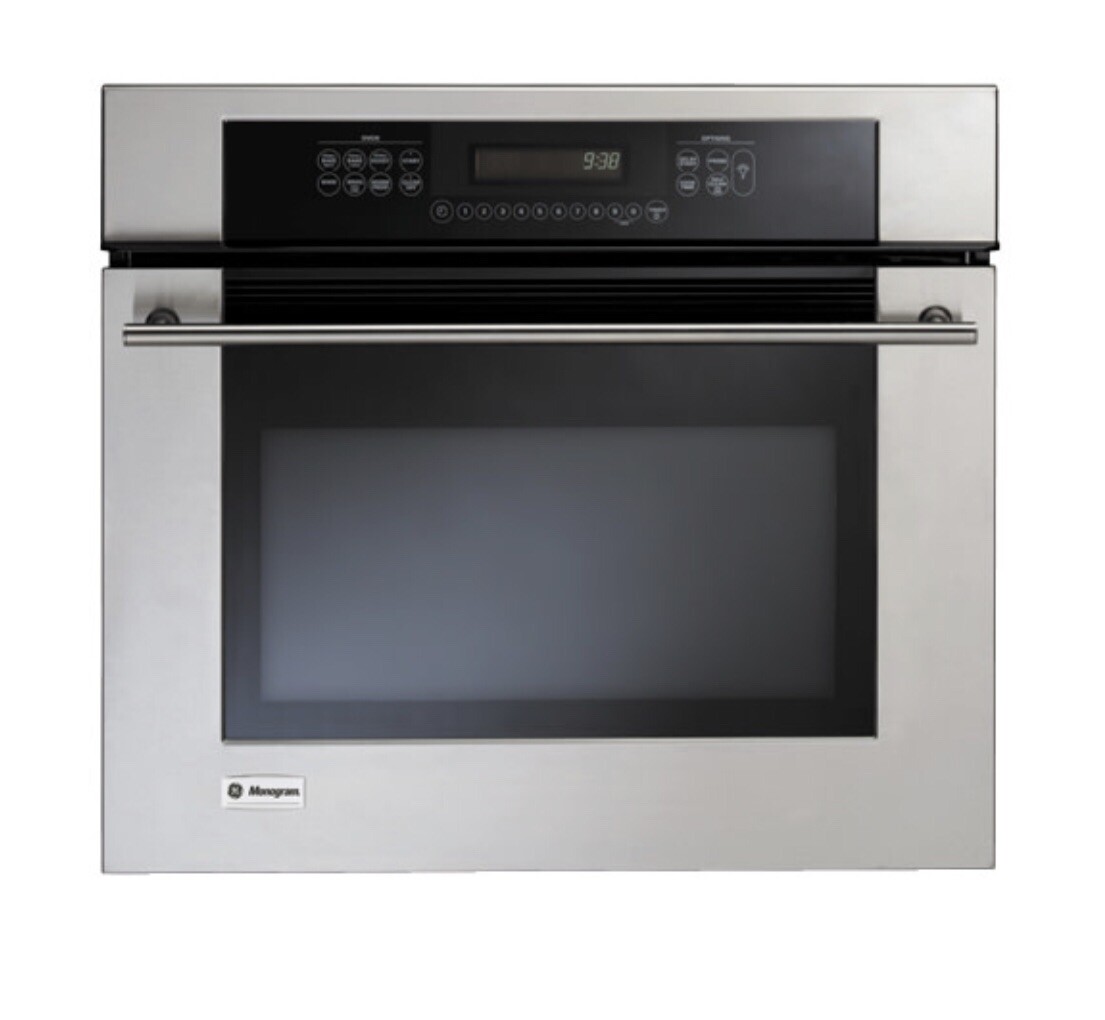 GE Monogram 30" Oven Microwave & Warming Drawer ZET938SFSS ZSC2001FSS