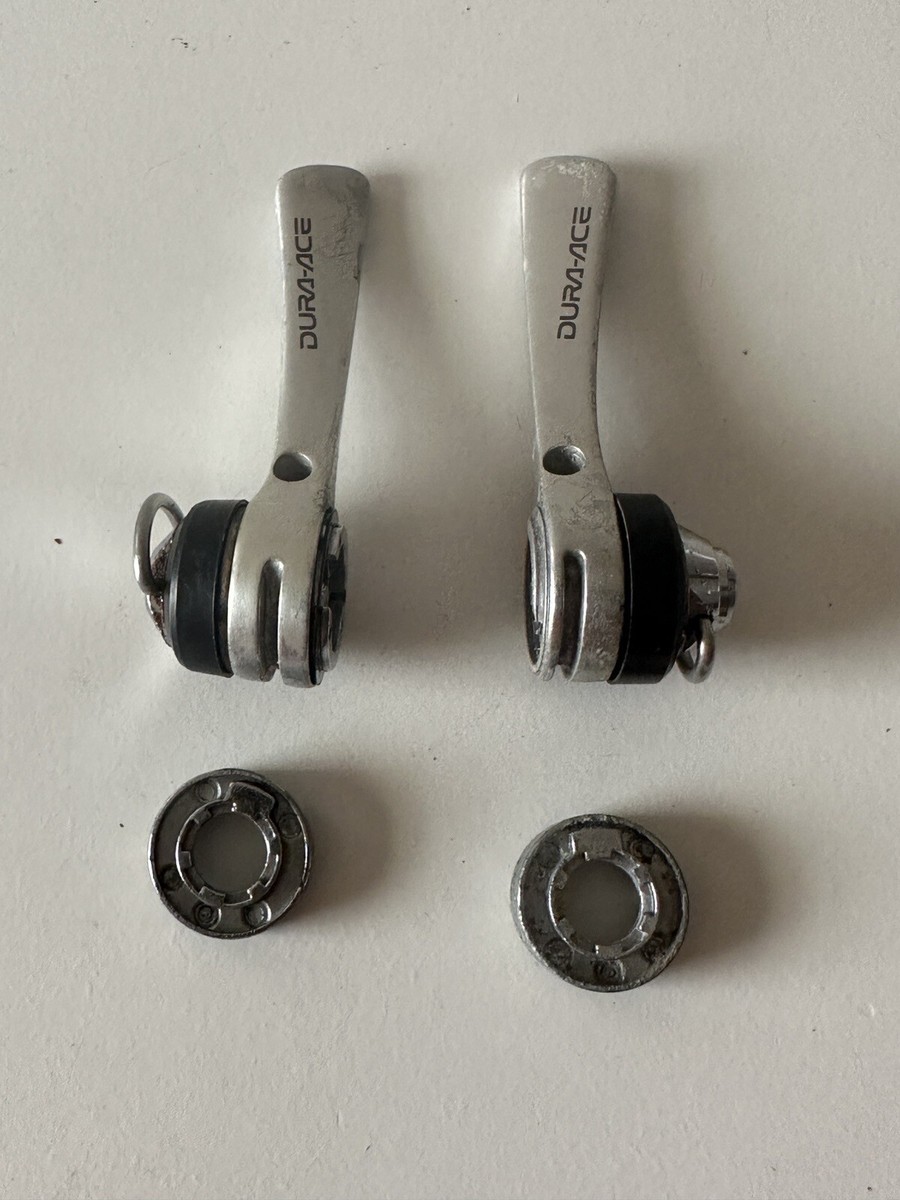 SHIMANO DURA ACE 7700 SL-7700 DOWNTUBE 9S FRICTION SHIFTERS UK