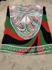 NF Womens Maxi Kaftan Dress One Size Multicolor Kimono Beach Cover Up