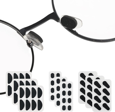 96Paare Brillen-Nasenpads, Eyeglass Nose Pads Weicher Schaumstoff Selbstklebende