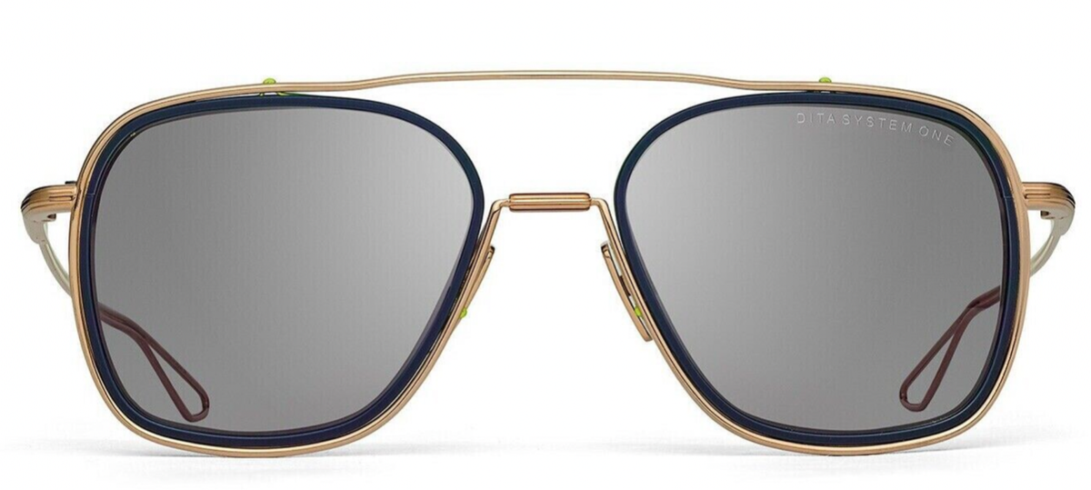 Authentic* DITA *SYSTEM ONE DTS103.53.02 GLD-MID* Sunglasses *MSRP  