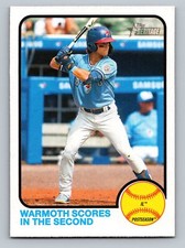 2022 Topps Heritage Minor League #102 Logan Warmoth NM/MT