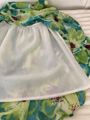 Robe D'été Sans Manches Crazy 8, Taille 5, Imprimé Floral Vert - Neuf Avec étiquette