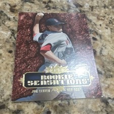 Fleer 2007 Rookie Sensations Jon Lester Boston Red Sox #RS-JL MLB Baseball Card. rookie card picture