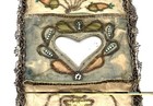 Antique 18th Century “Housewife” Silk Decorative Silk Fabric Sewing Tools Holder — photo 4