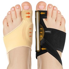 4PCS Bunion Corrector for Women  Men, 2PCS Big Toe Straightener with Splint ...