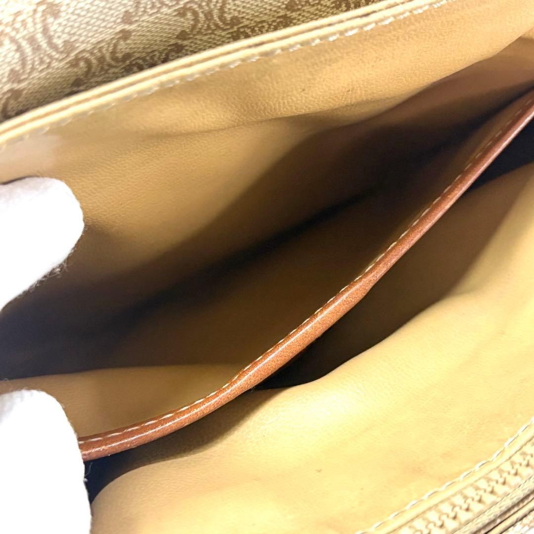 Rare Popular CELINE Macadam Pattern Shoulder Bag … - image 20